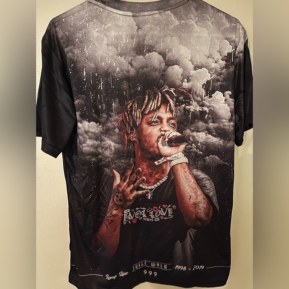 Long Live Juice Wrld T shirt Men’s Medium New - Picture 1 of 2
